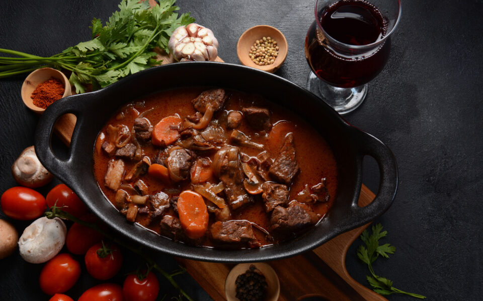 vin till boeuf bourguignon